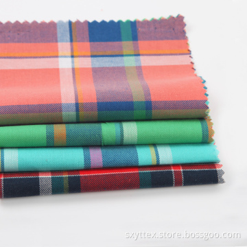 Ladies Fancy Cotton Yarn Dyed Check Fabric